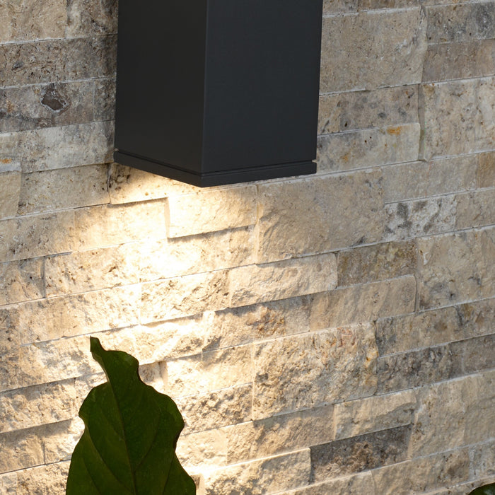 Tegel 12 Up / Downlight Outdoor LED Wall Light in Detail.