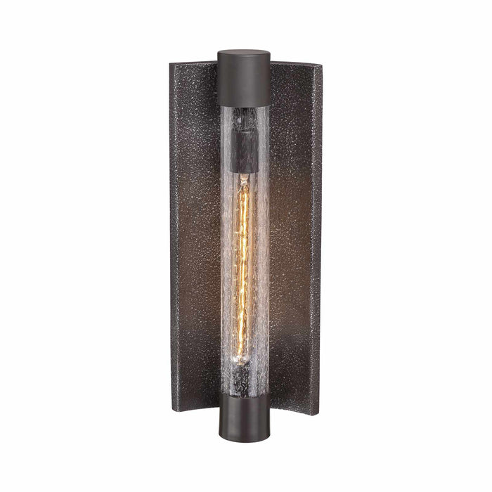 Celtic Shadow Outdoor Wall Light in Textured Bronze/Gold Highlights (Large).