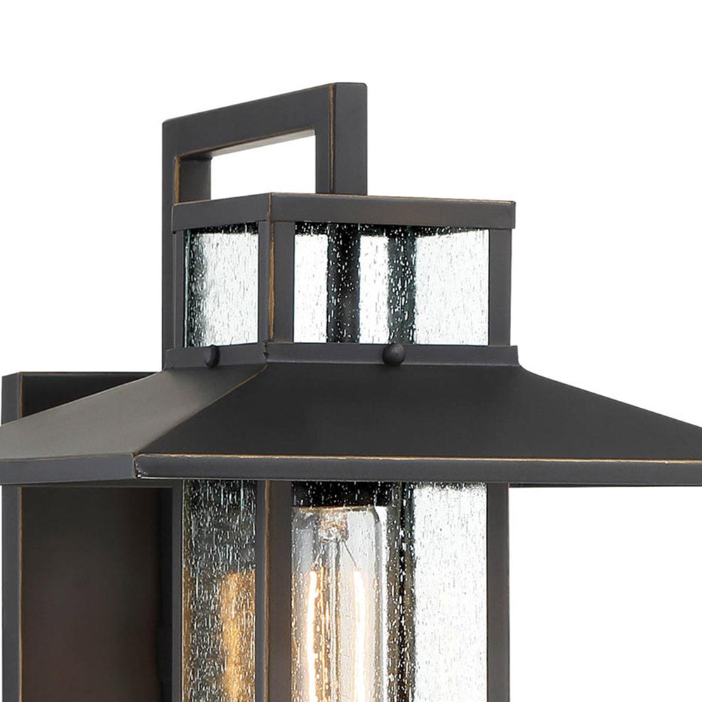 Danforth Park Outdoor Wall Light in Detail.