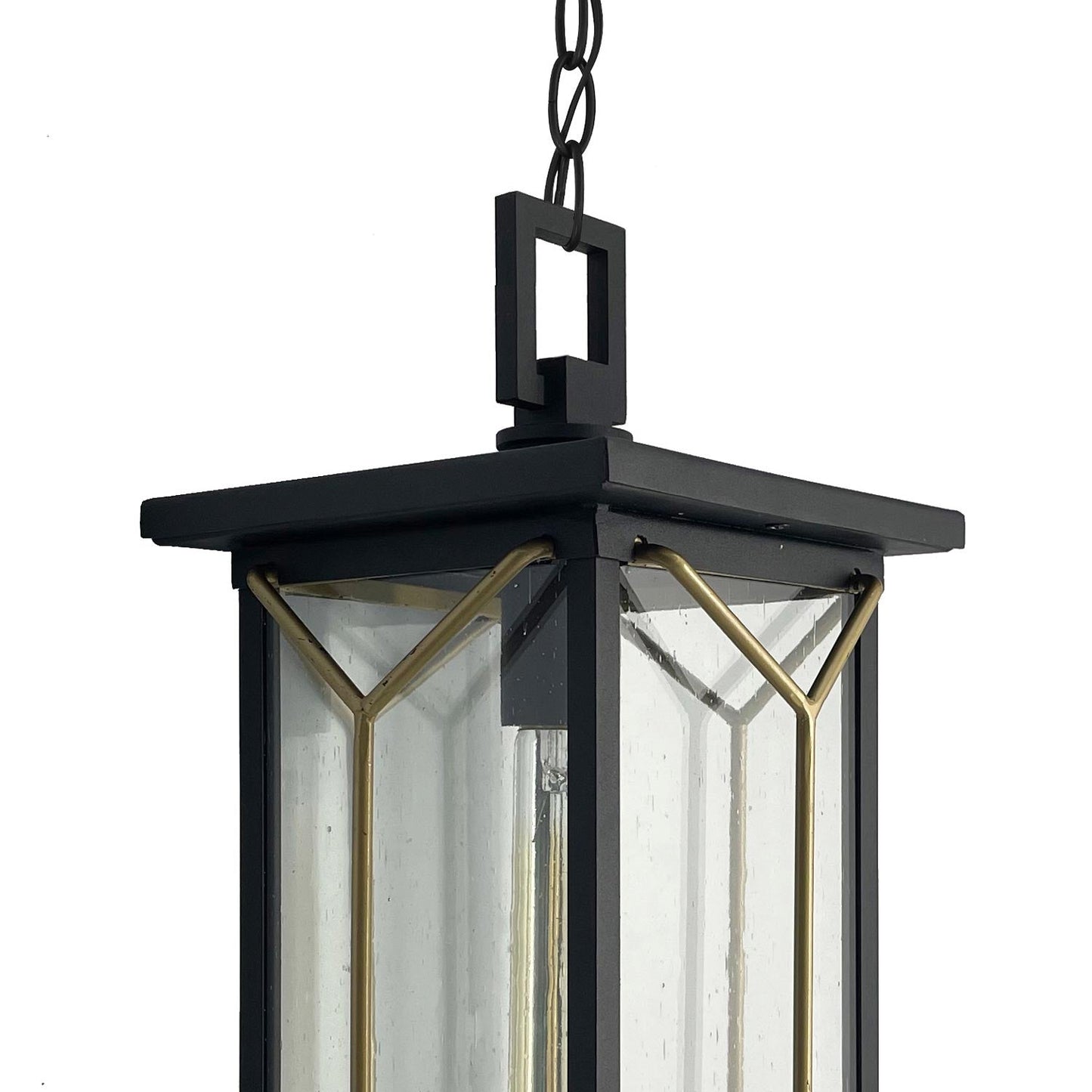 Hillside Manor Outdoor Pendant Light in Detail.