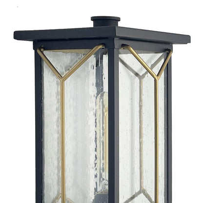 Hillside Manor Outdoor Post Light in Detail.