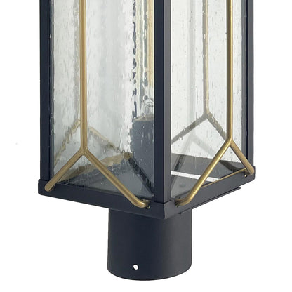 Hillside Manor Outdoor Post Light in Detail.