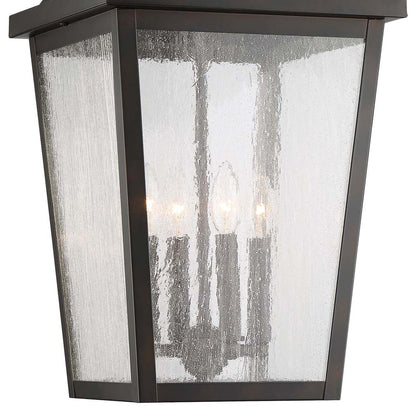 Irvington Manor Outdoor Pendant Light in Detail.