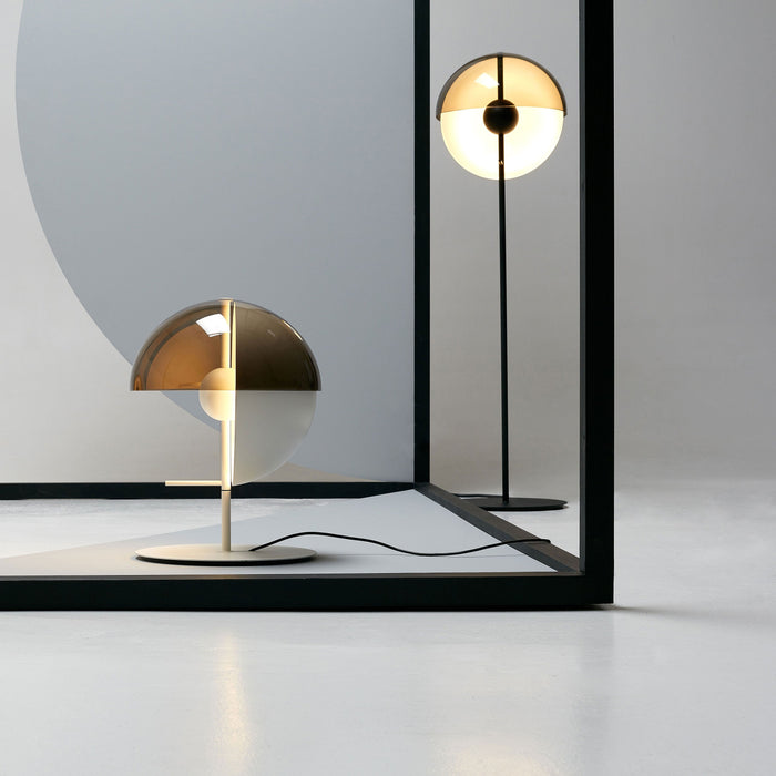 Theia P LED Floor Lamp in exhibition.