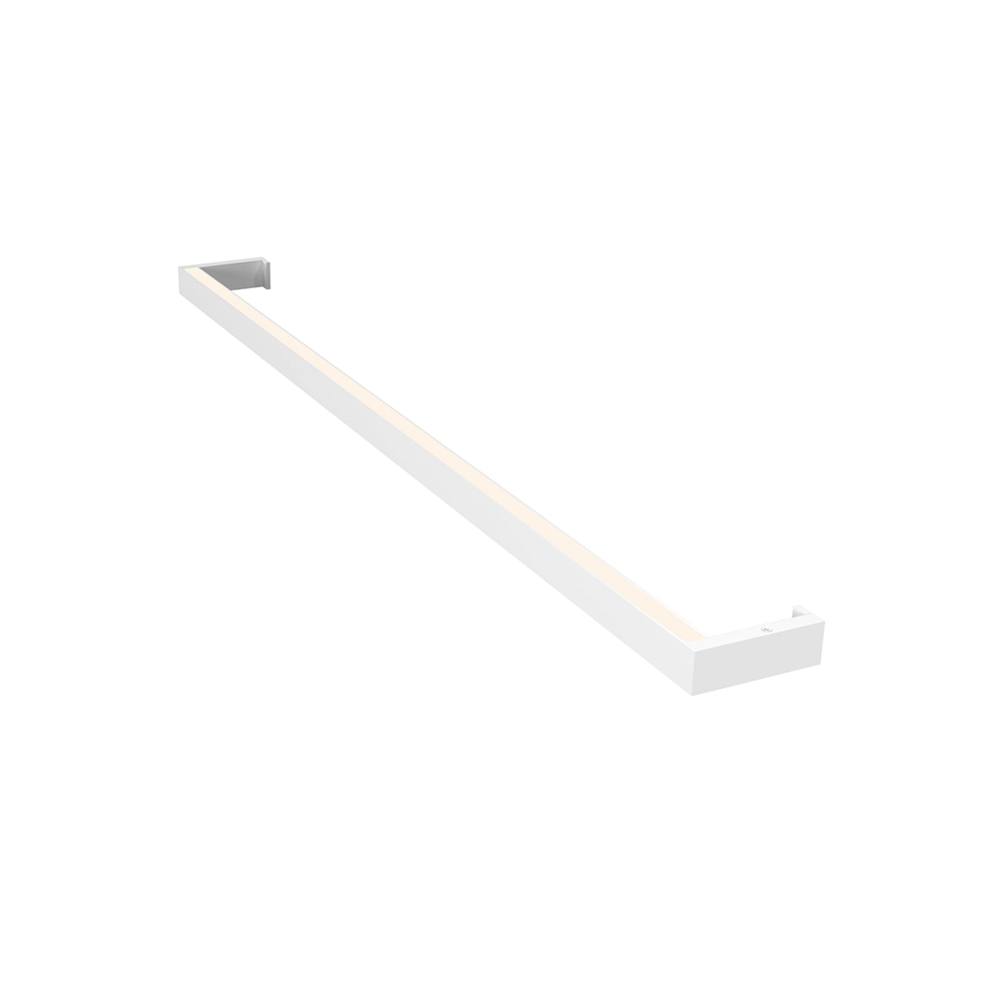 Thin-Line™ LED Wall Light in Satin White (36-Inch/1-Light/Direct/3000K).