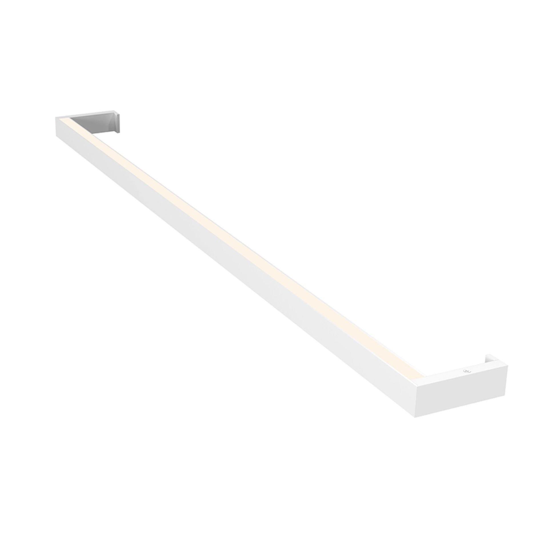 Thin-Line™ LED Wall Light in Satin White (36-Inch/2-Light/Direct/3000K).