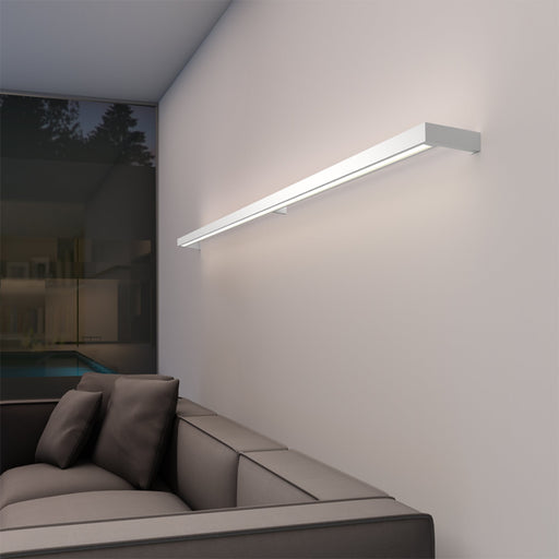 Thin-Line™ LED Wall Light in living room.
