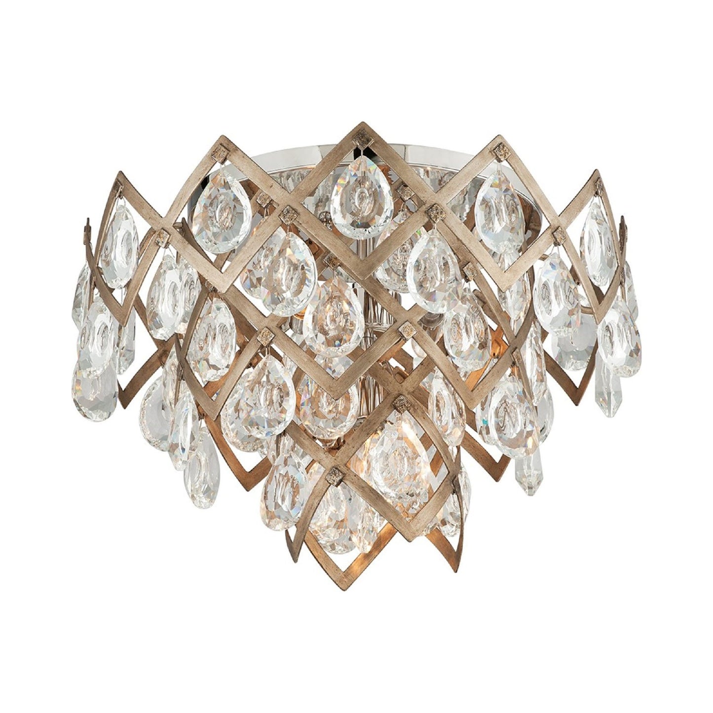 Tiara Semi-Flush Mount Ceiling Light.