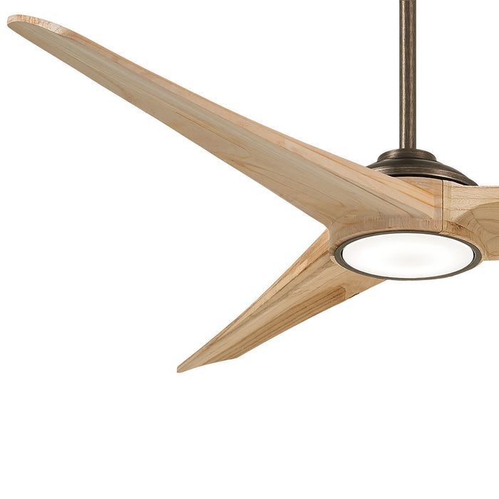 Timber LED Ceiling Fan in Detail.