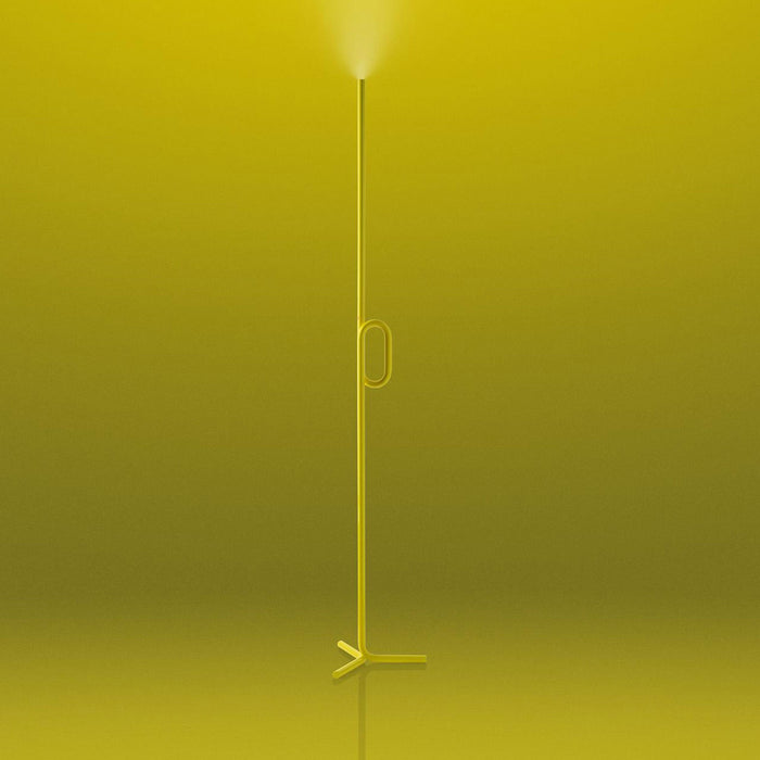 Tobia LED Floor Lamp in Yellow.