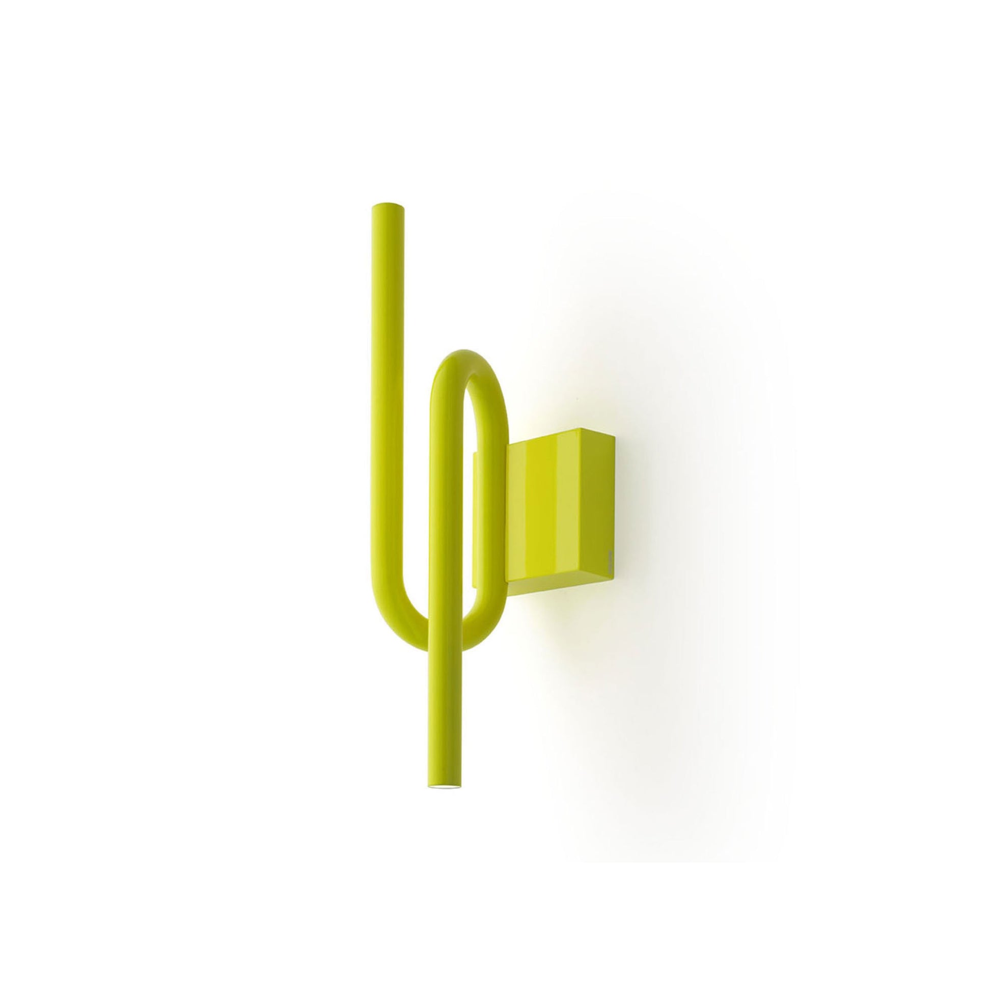 Tobia LED Wall Light in Yellow/Plug In.