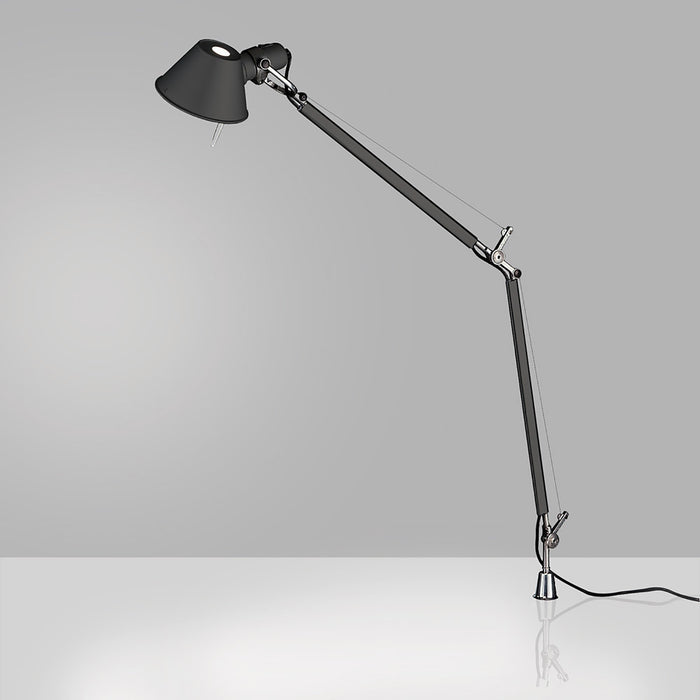 Tolomeo Classic LED Table Lamp in Black/Inset Pivot/100W.