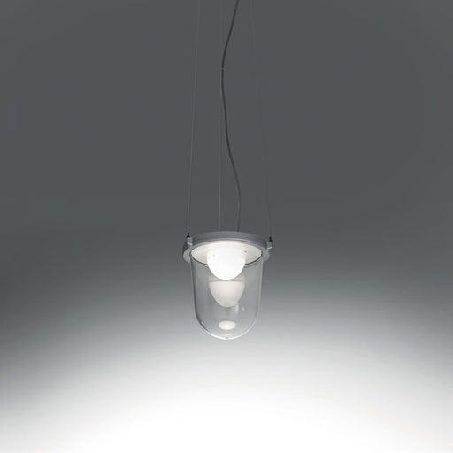 Tolomeo Outdoor LED Lantern Suspension Light in Detail.