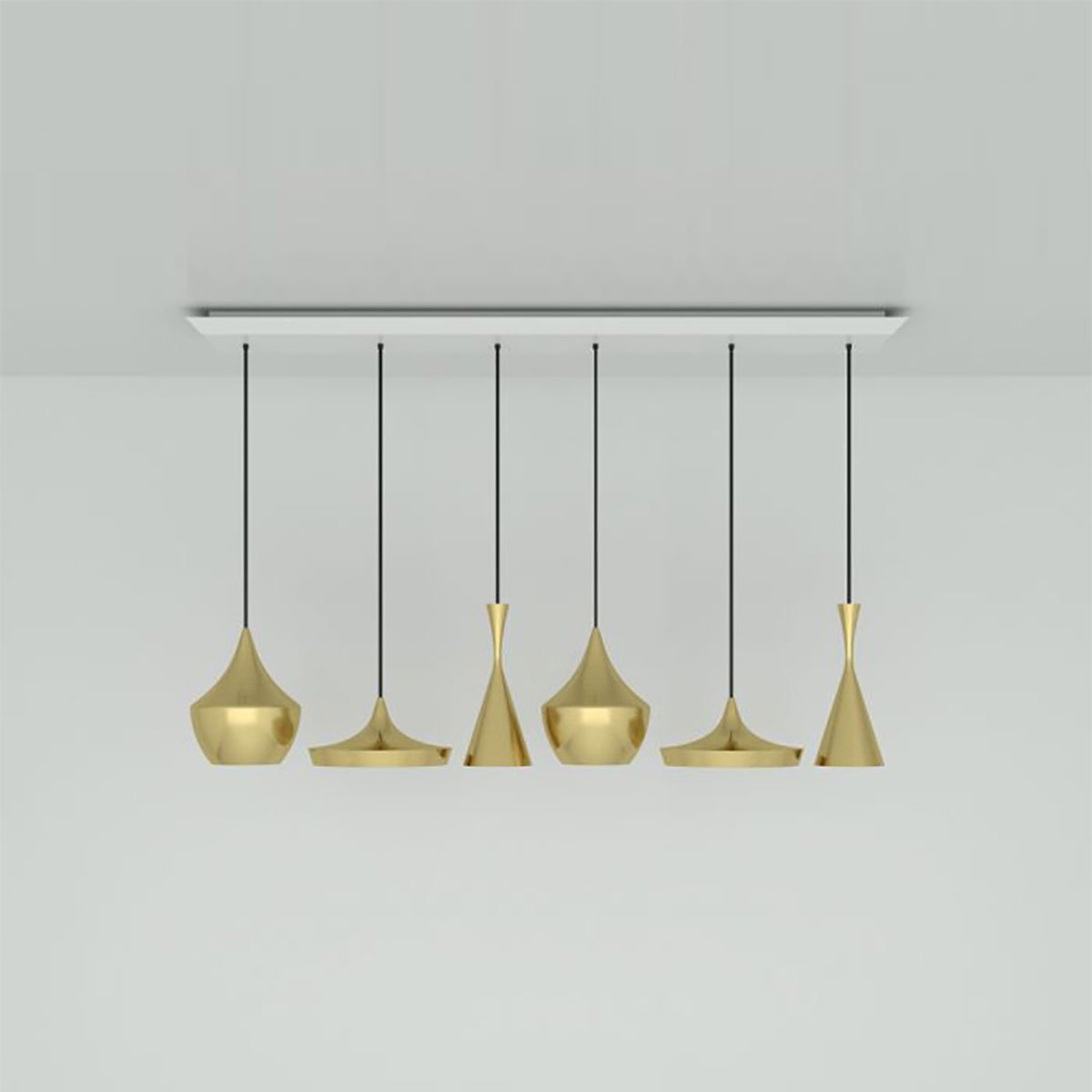 Beat Range LED Linear Pendant Light in Detail.