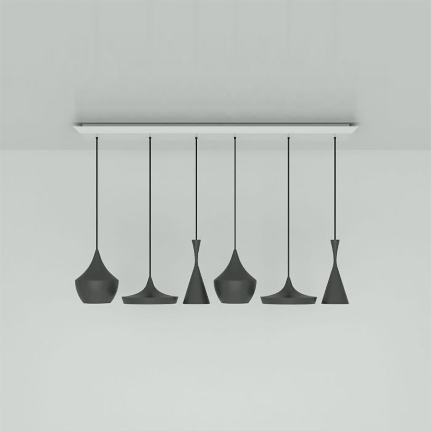 Beat Range LED Linear Pendant Light in Detail.