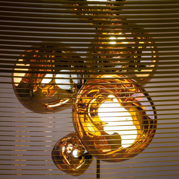 Melt Chandelier Floor Lamp in Detail.
