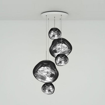 Melt Large LED Pendant Light in Detail.