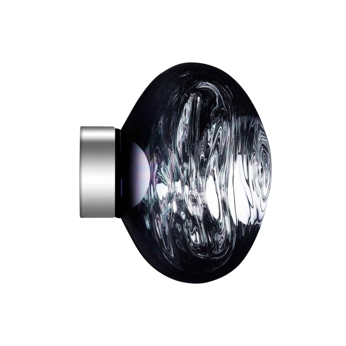 Melt LED Ceiling / Wall Light in Smoke (Small).