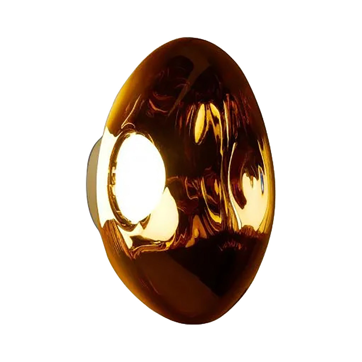 Melt LED Ceiling / Wall Light in Gold (Large).