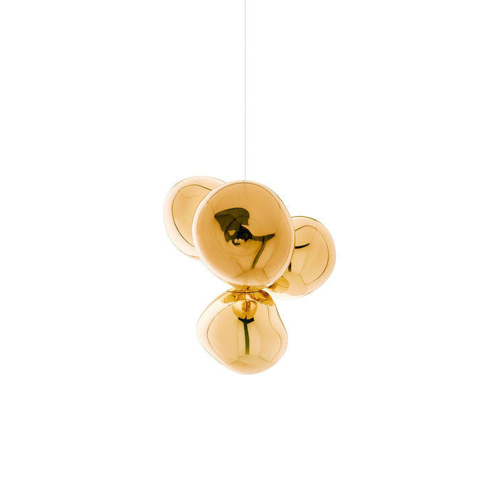 Melt LED Chandelier in Gold (Small).