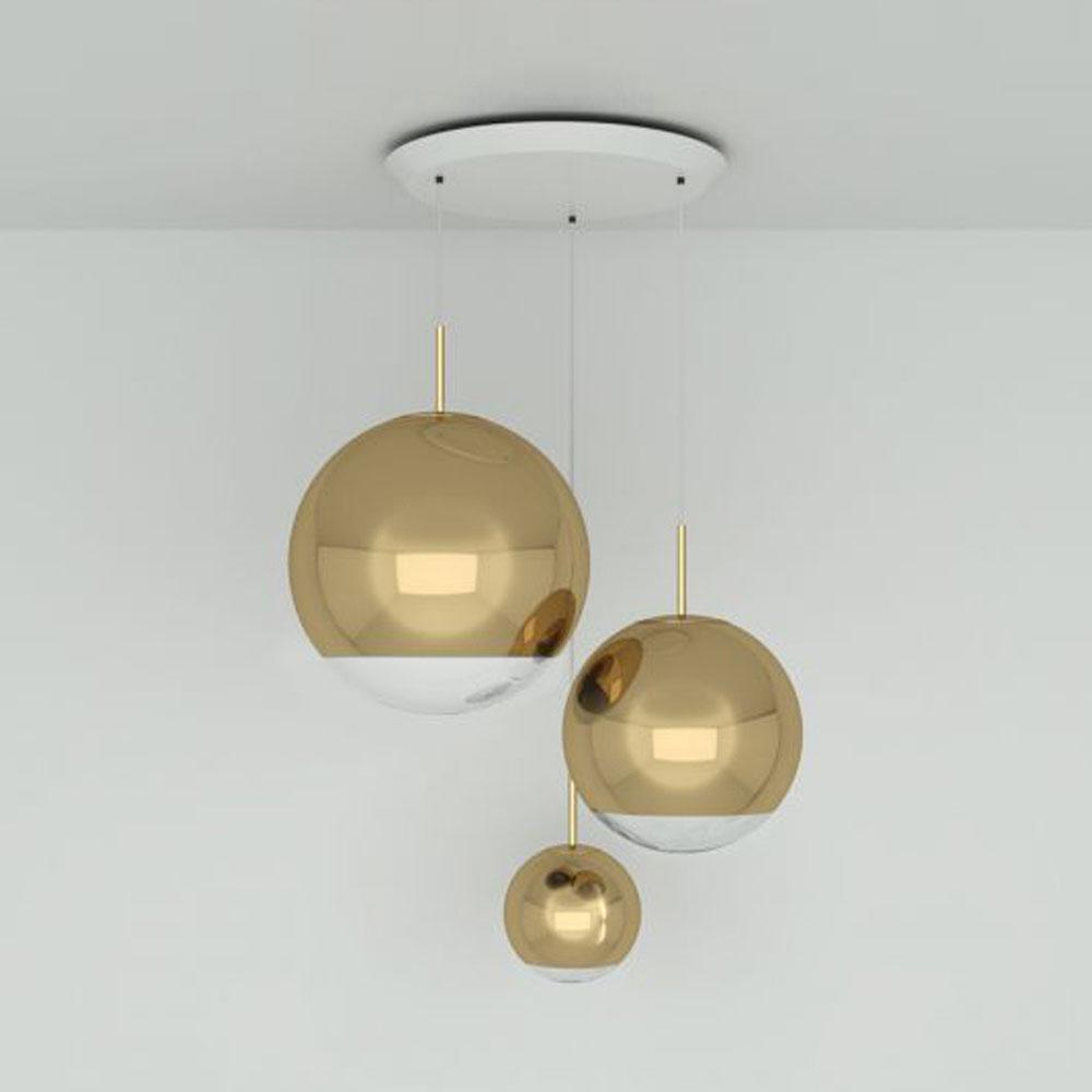 Mirror Ball Large LED Multi Light Pendant Light in Detail.