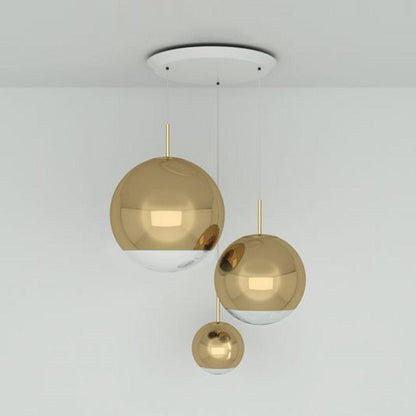 Mirror Ball Large LED Multi Light Pendant Light in Detail.