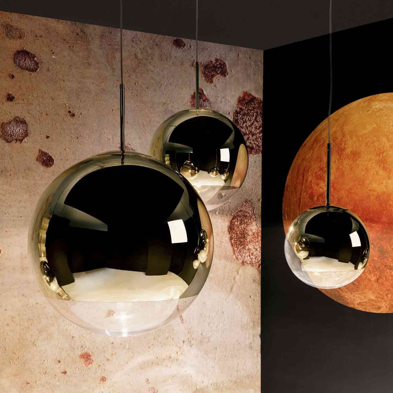 Mirror Ball Large LED Multi Light Pendant Light in Detail.