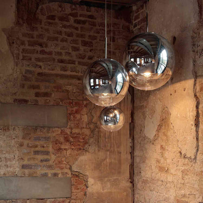 Mirror Ball Large LED Multi Light Pendant Light in Detail.