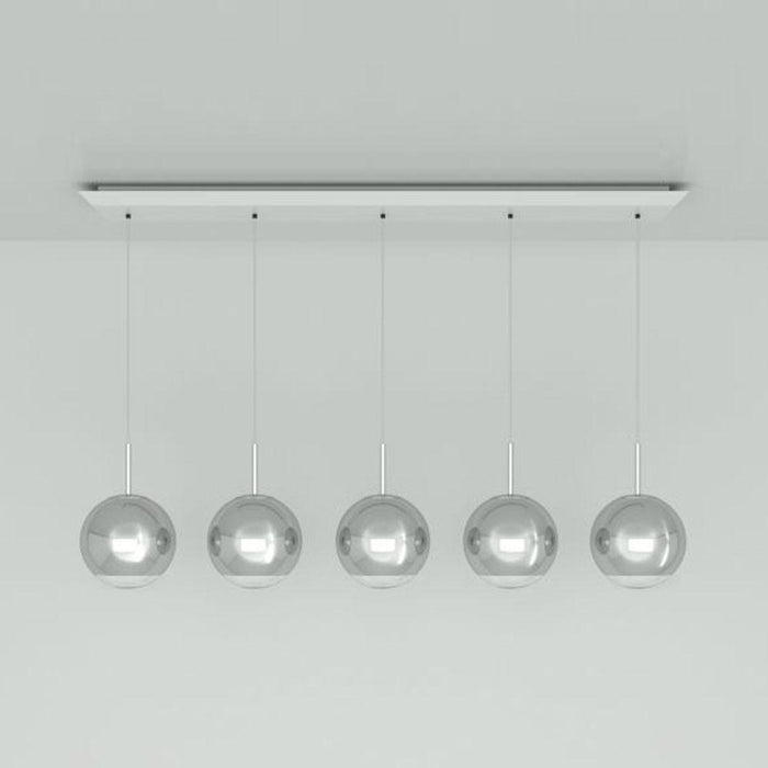 Mirror Ball LED Linear Pendant Light in Detail.