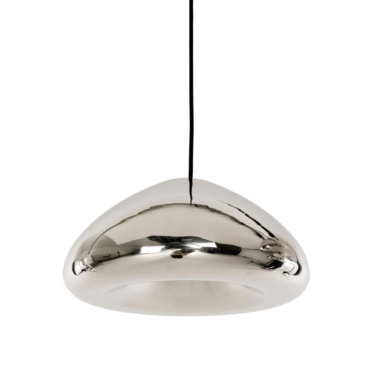 Void LED Pendant Light in Steel.