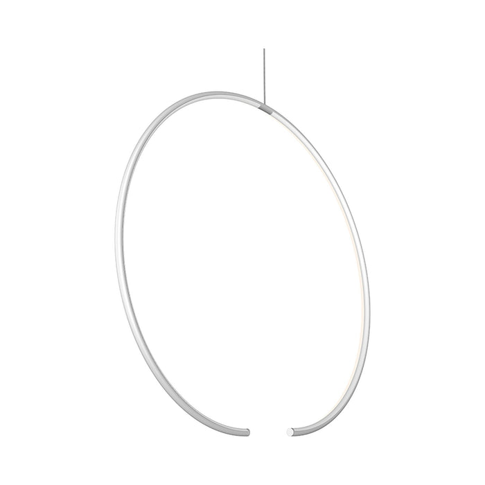 Torc™ LED Pendant Light in Satin White (Single Light).