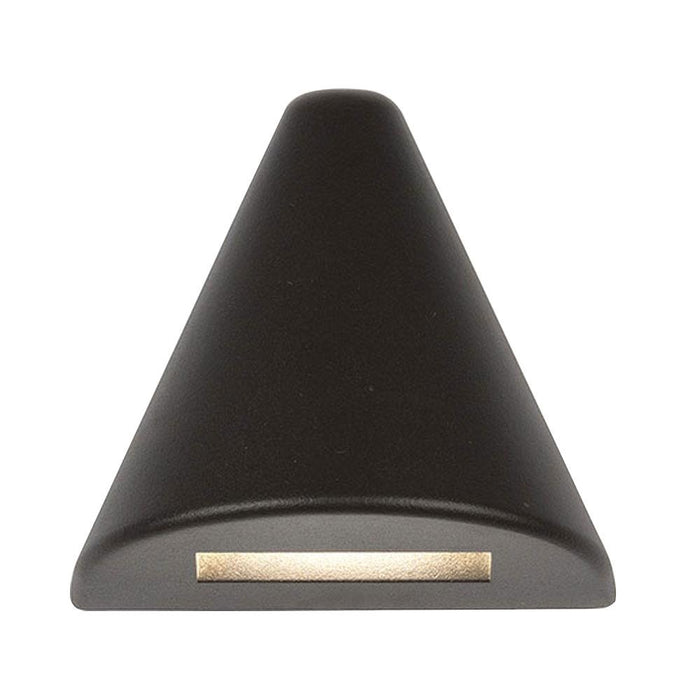 Triangle LED Deck and Patio Light in Bronzed Brass.