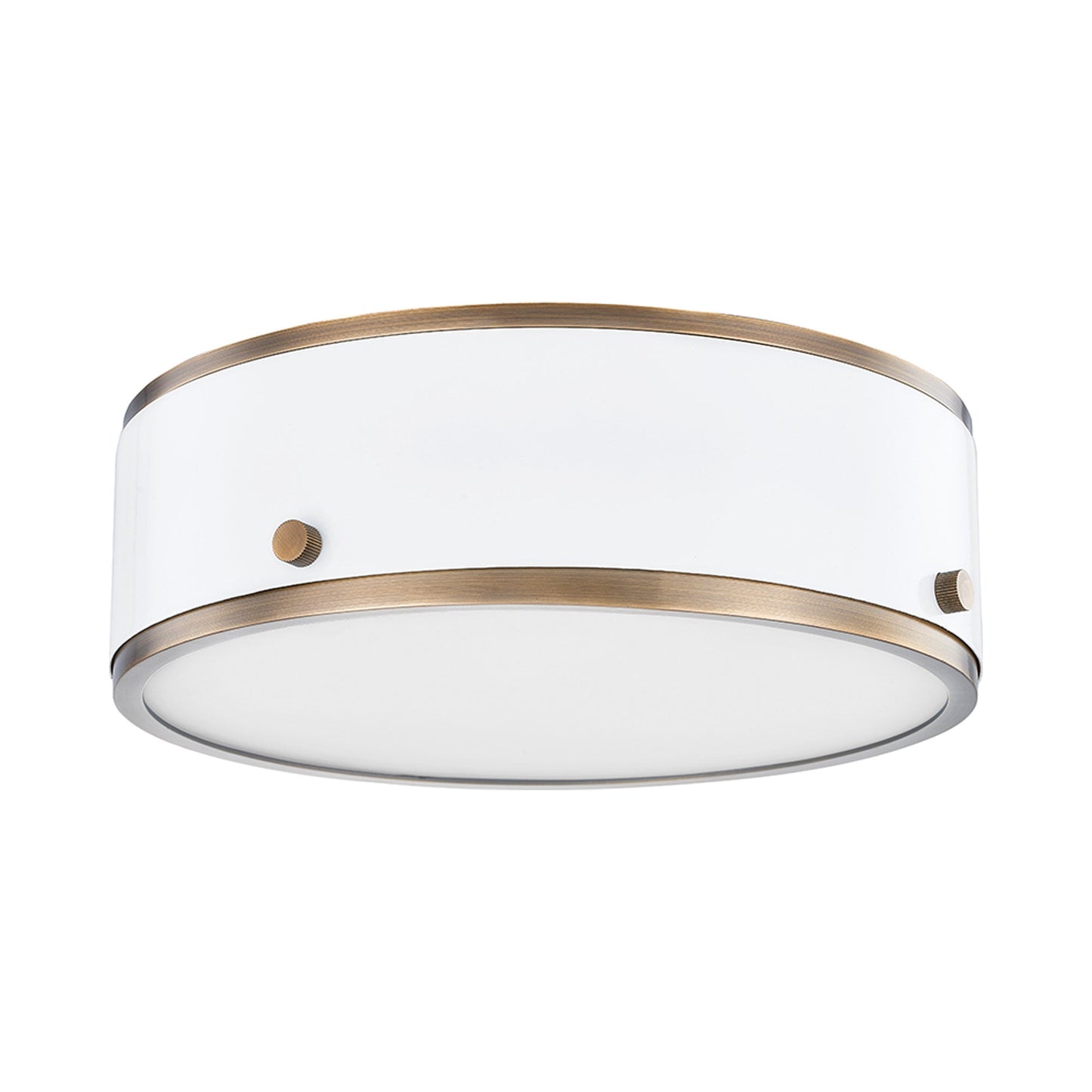 Eli Flush Mount LED Ceiling Light in Soft White (Small).