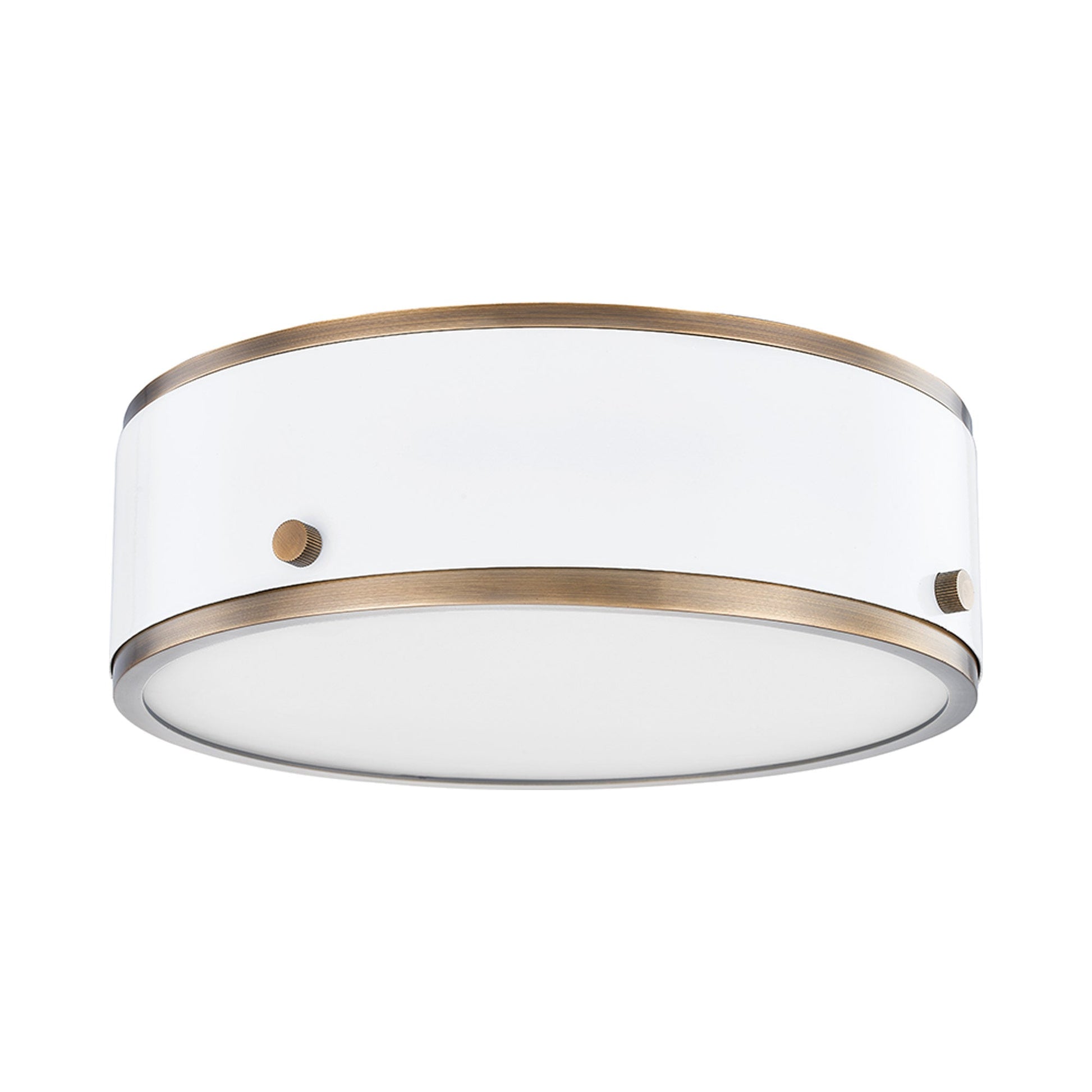Eli Flush Mount LED Ceiling Light in Soft White (Small).
