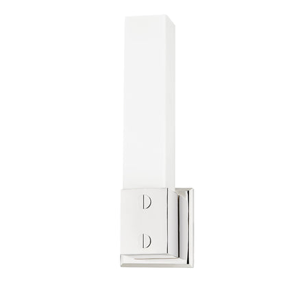 Jonah Bath Wall Light in Polished Nickel (1-Light).