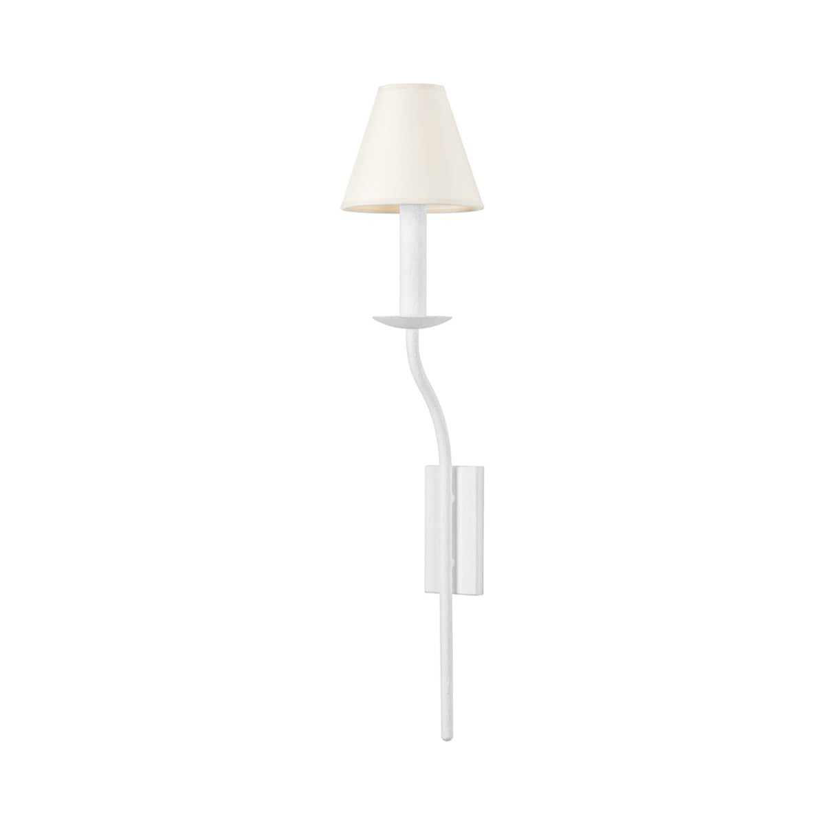 Lomita Wall Light in Gesso White (1-Light).