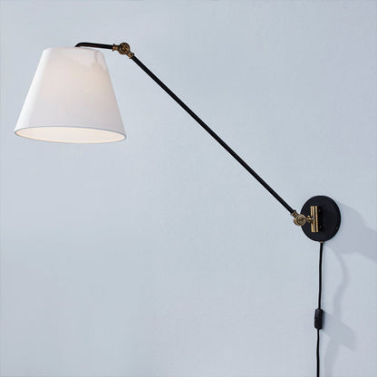 Navin Plug-In Wall Light in Detail.