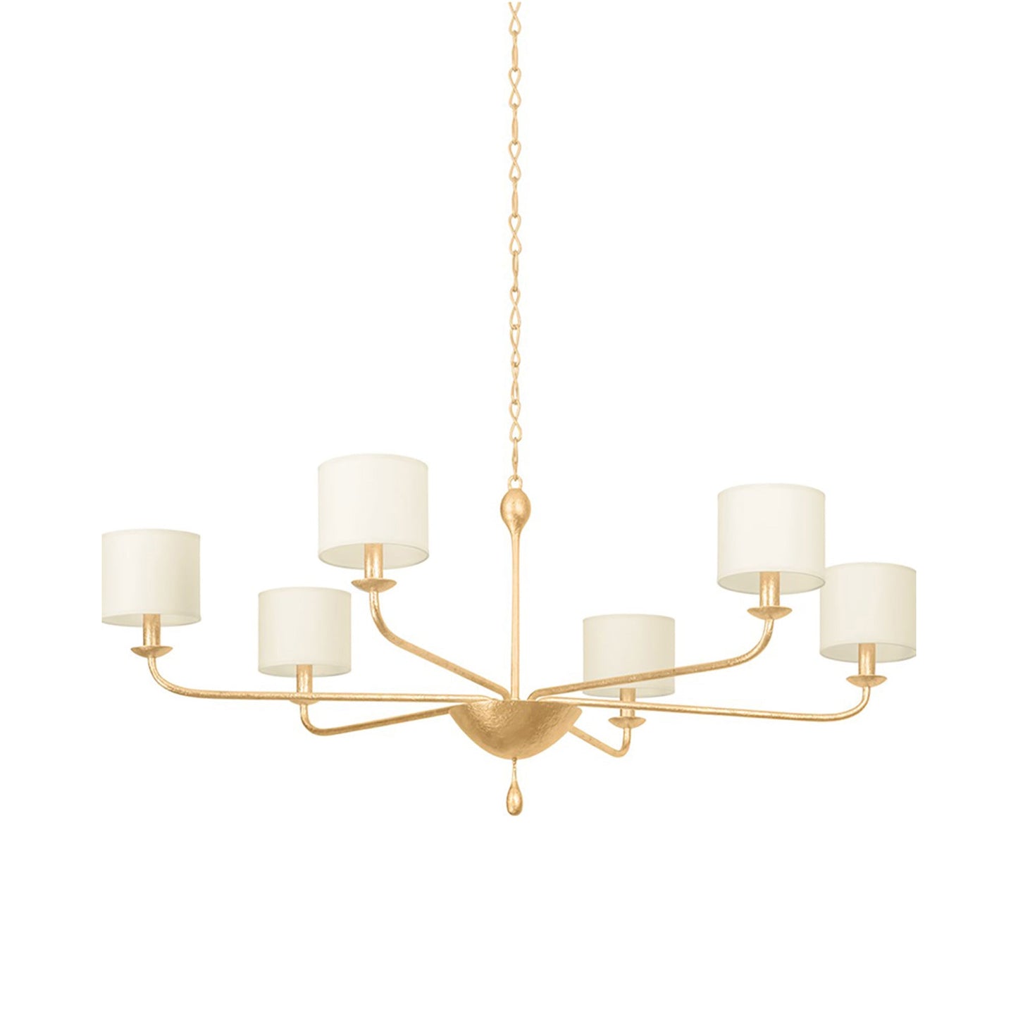 Osmond Chandelier in Vintage Gold (6-Light).