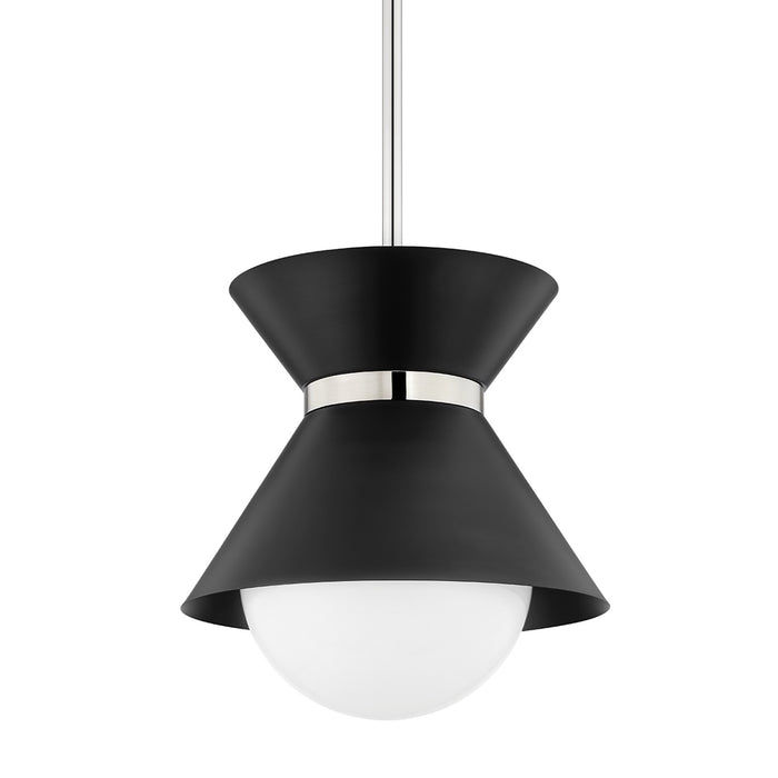 Scout Pendant Light in Soft Black (Large).