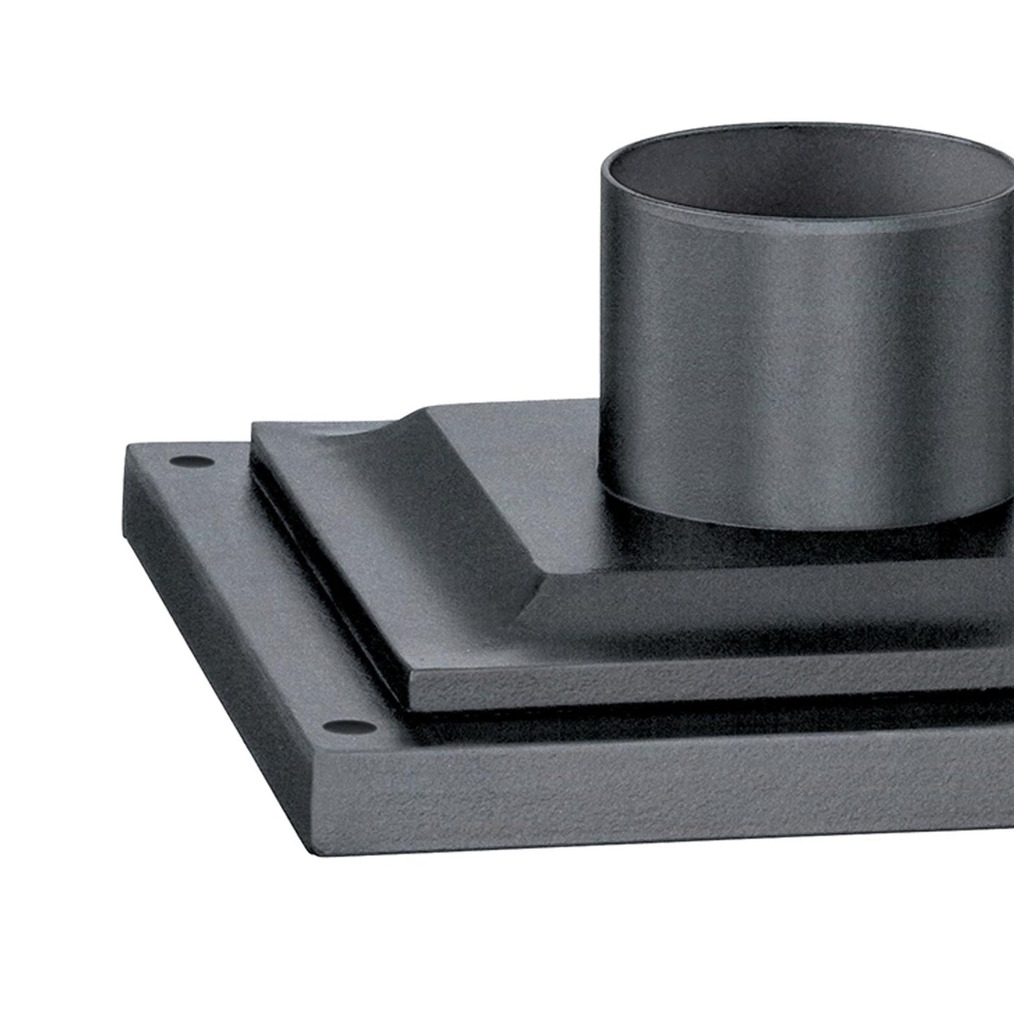 Square Outdoor Pier Mount in Detail.