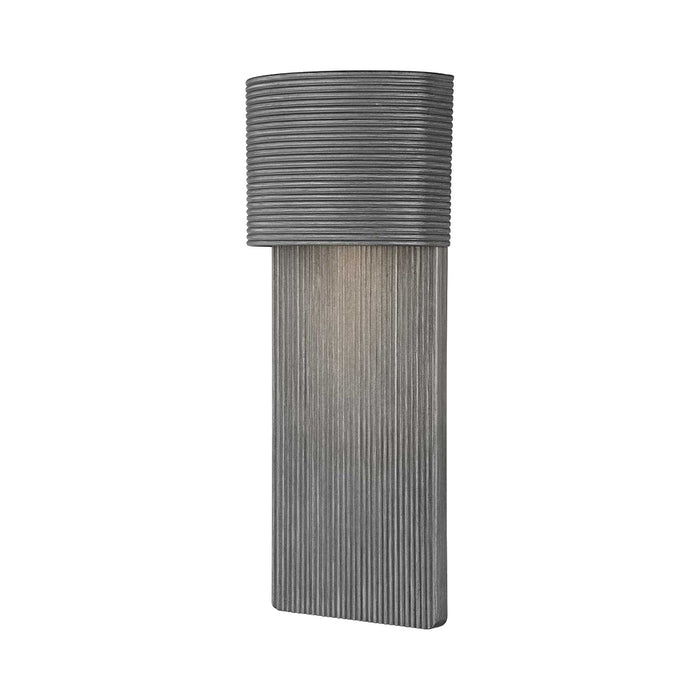 Tempe Outdoor Wall Light in Graphite (Large).