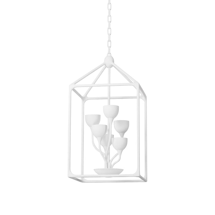 Westwood Pendant Light in Gesso White (8-Light).