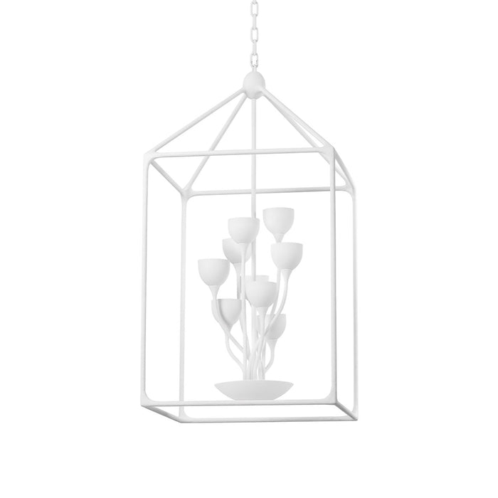 Westwood Pendant Light in Gesso White (12-Light).