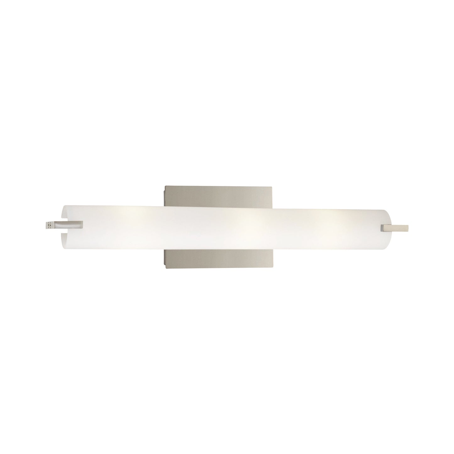 Tube Bath Vanity Light in Chrome (3-Light).