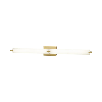 Tube LED Bath Vanity Light in Honey Gold(Large/2-Light).