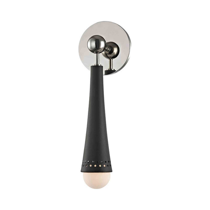 Tupelo LED Wall Light in Polished Nickel.