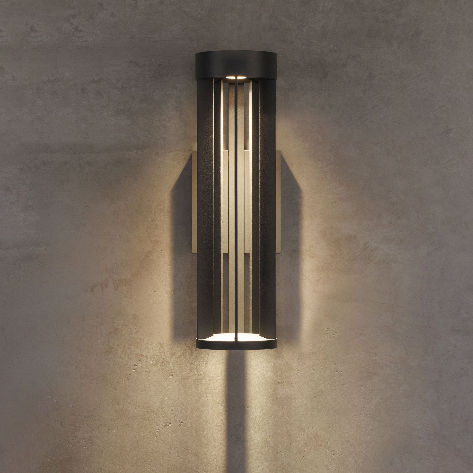 Turbo Outdoor LED Wall Light in Detail.