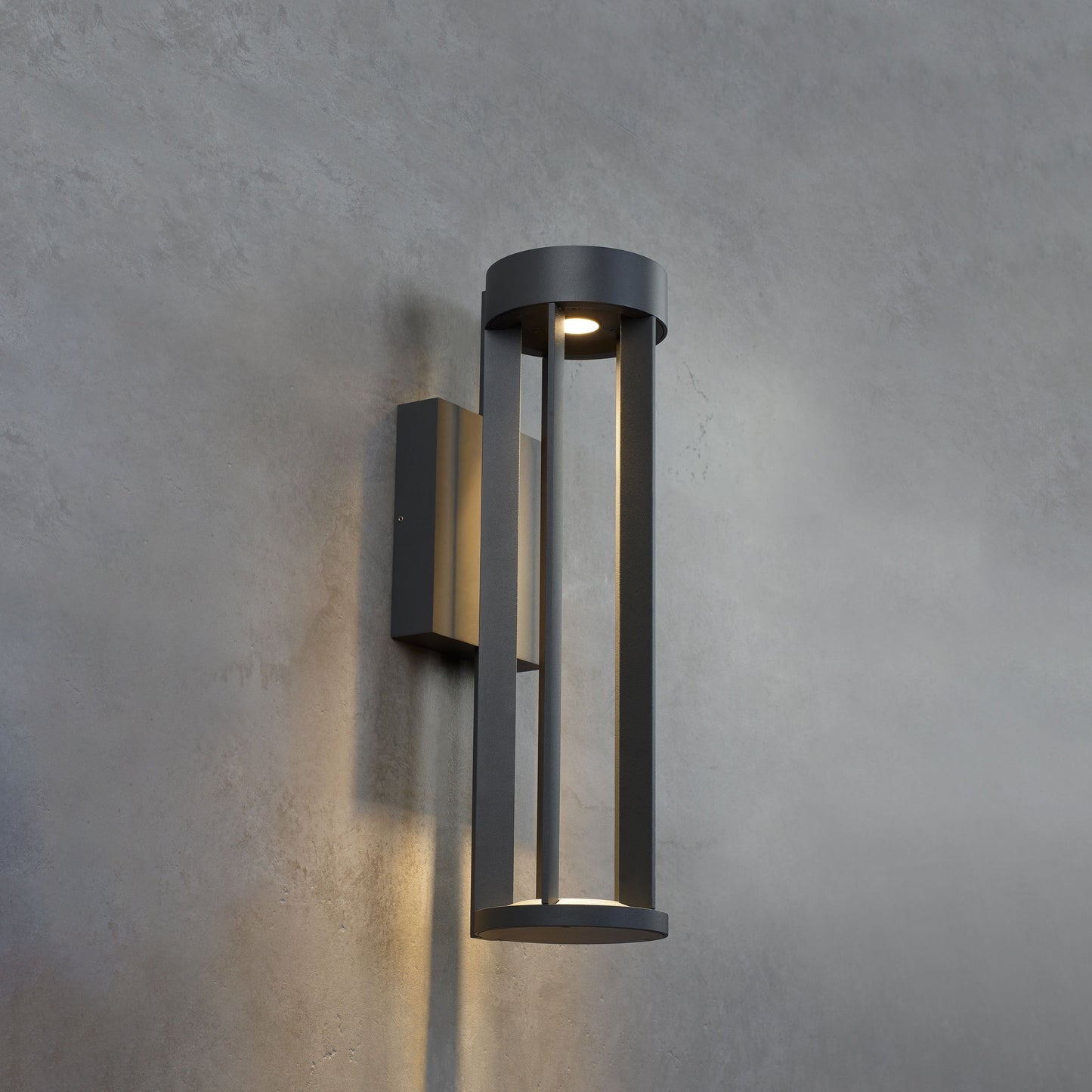 Turbo Outdoor LED Wall Light in Detail.