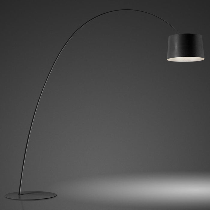 Twiggy Elle LED Floor Lamp in Black.