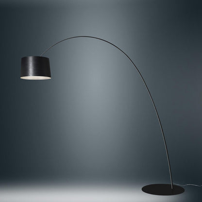 Twiggy Elle Wood Floor Lamp in Black.